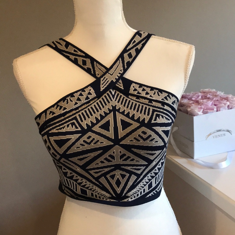BCBG Bandage Crop Top
